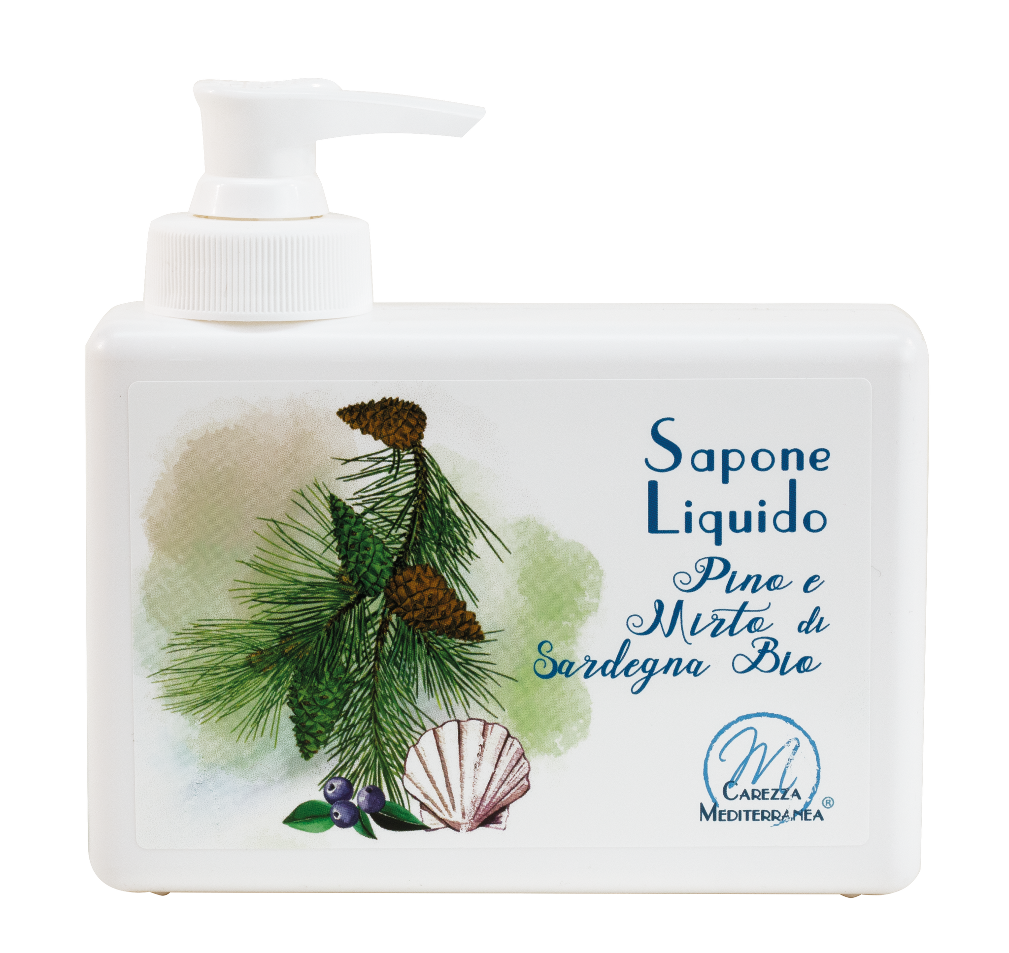 Flüssigseife mit Bio Kiefer und Sardinische Myrte 250ml