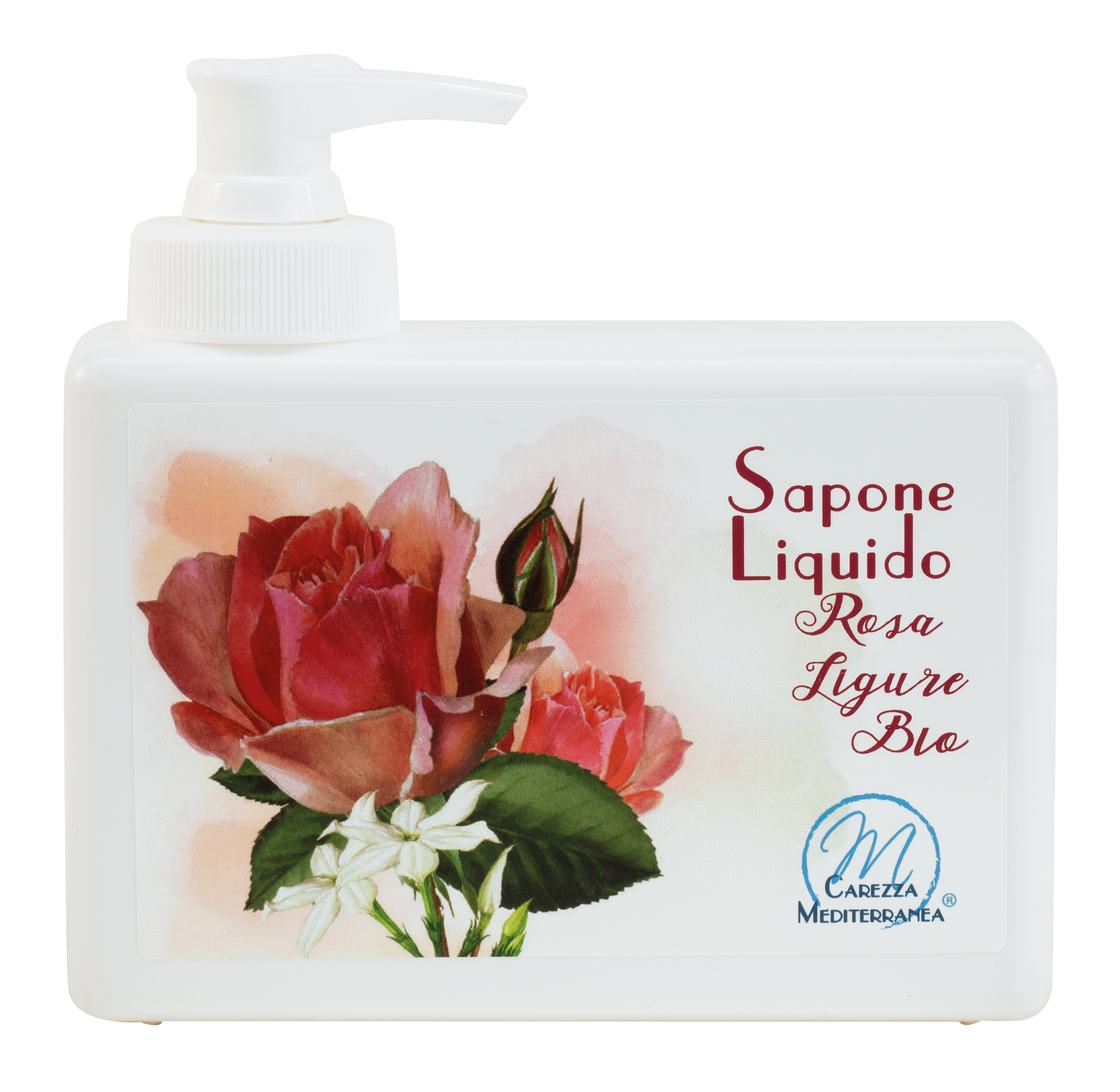 Flüssigseife mit Bio Ligurische Rose 250ml