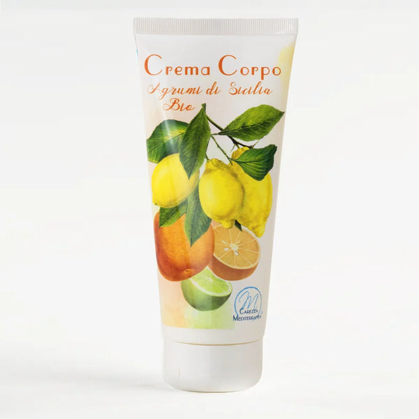 Körpercreme mit Bio Zitrusfrüchte Siziliens 200ml