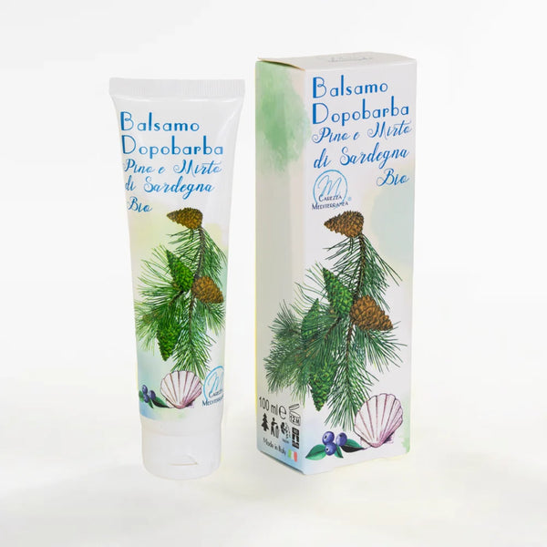 Mann After Shave Balsam mit Bio Kiefer und Sardinische Myrte 100ml