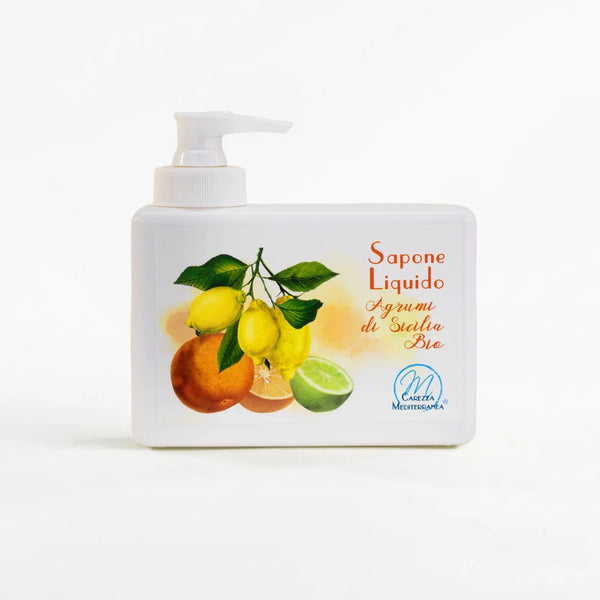 Flüssigseife mit Bio Zitrusfrüchten Siziliens 250ml