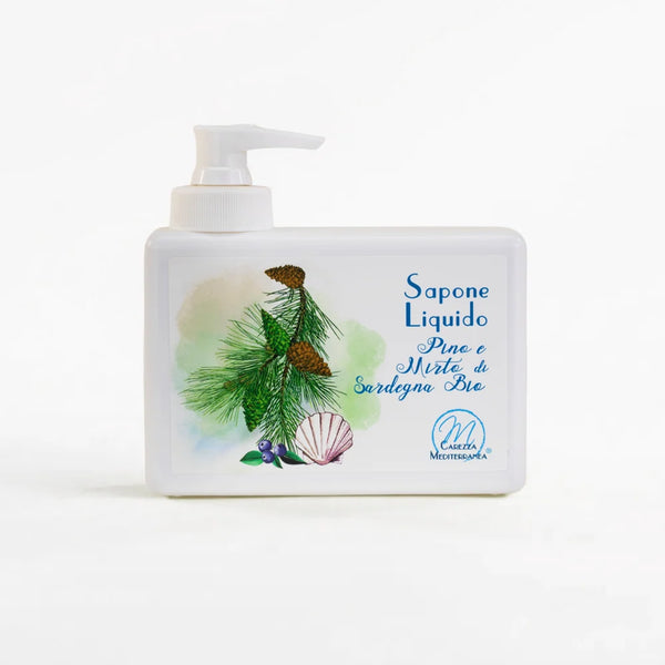 Flüssigseife mit Bio Kiefer und Sardinische Myrte 250ml