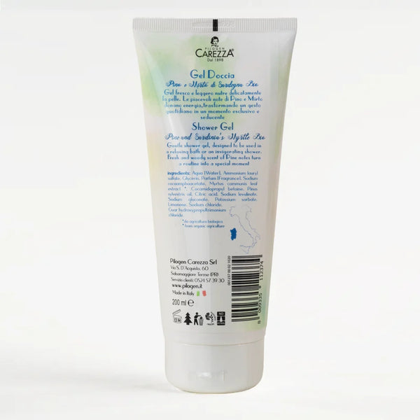Bad Dusche mit Bio Kiefer und Sardinische Myrte 200ml