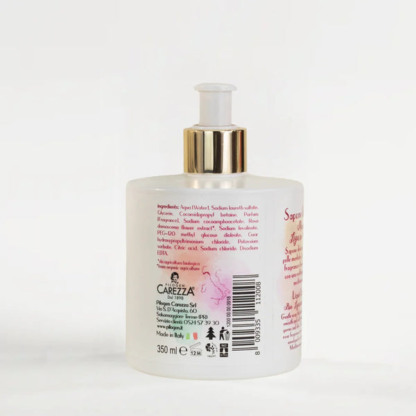 Flüssigseife mit Bio Ligurische Rose 350ml