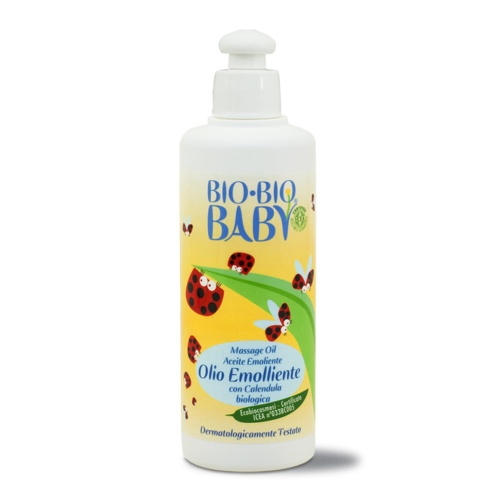 Mildes Bio Ringelblume Körperöl für Kinder und Baby 250ml (Ohne SLS!)