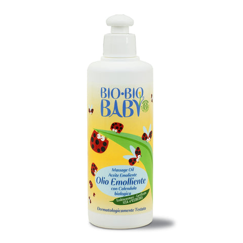 Mildes Bio Ringelblume Körperöl für Kinder und Baby 250ml (Ohne SLS!)